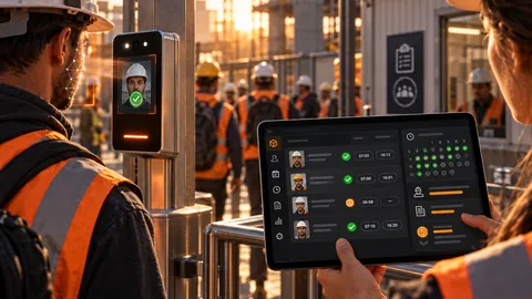 Control biométrico de asistencia del personal de obra