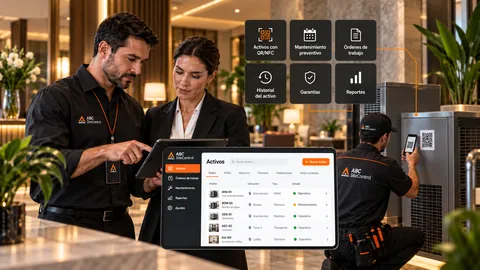 Gestión de activos hoteleros con QR y NFC